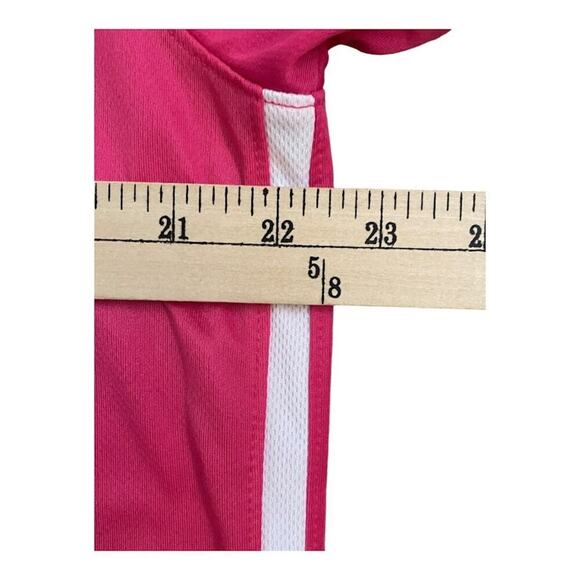 Nike Mens Pink Short Sleeve Collared Dri-Fit Athletic Polo Shirt Size Large - Picture 12 of 12